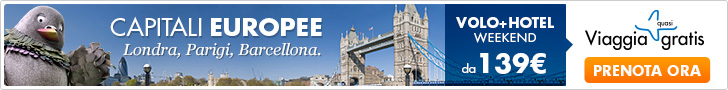 728x90 Offerta Shock Londra